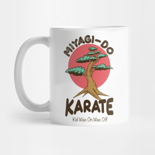 Miyagi Do Karate Kid Wax On Wax Off Mug